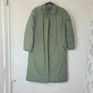 Lands' End Olive Green Women's Coat